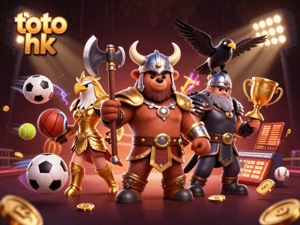 Toto hk memberikan pengalaman taruhan yang mendebarkan dengan Viking dan elang Valkyrie di dunia kasino 3D.