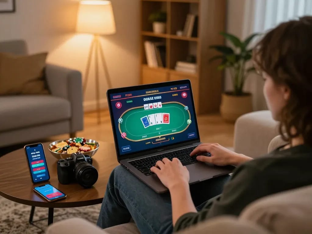 Permainan poker online yang menarik di aplikasi kasino alfa 138 dari pengaturan rumah yang nyaman
