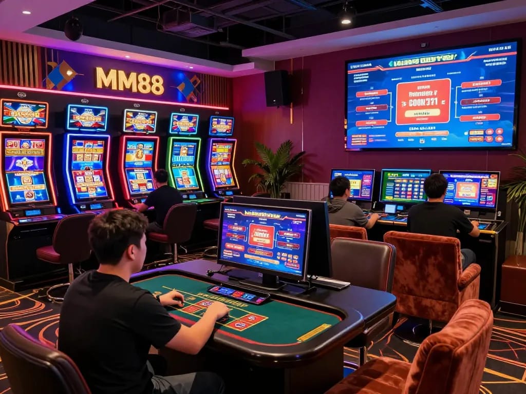 MM88 online casino platform showcasing vibrant gaming interface and immersive player experience.