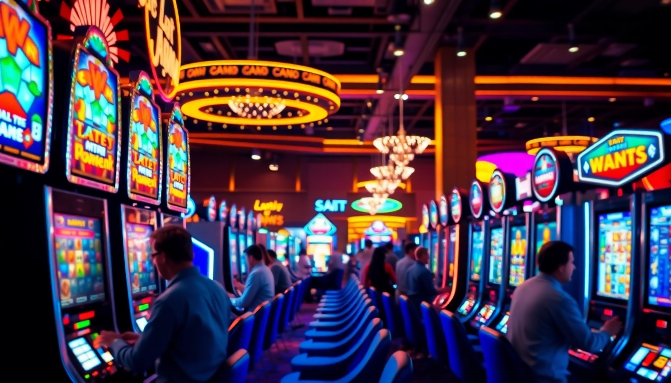 Menangkan slot terbaik di kasino dengan mesin berwarna-warni yang memikat.