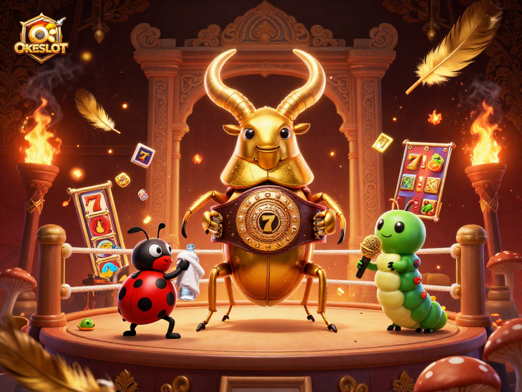 Mainkan slot dengan OKESLOT yang menguntungkan di arena kasino yang menakjubkan.