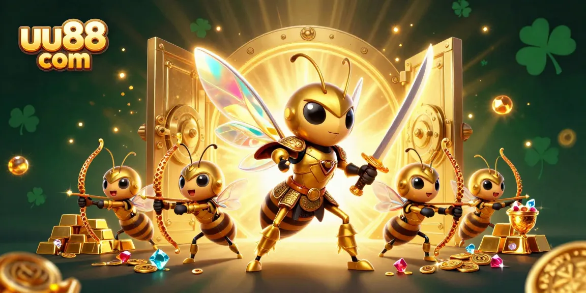 Join the excitement at uu88 com with a vibrant 3D illustration showcasing dynamic casino adventures.