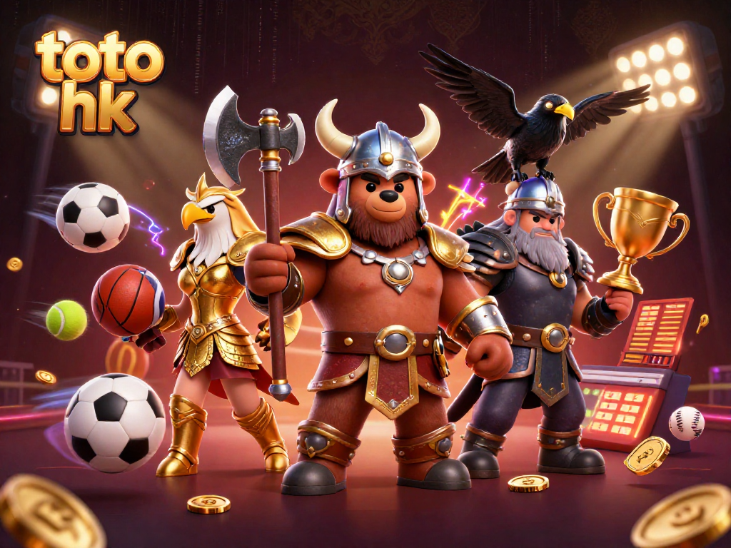 Toto hk memberikan pengalaman taruhan yang mendebarkan dengan Viking dan elang Valkyrie di dunia kasino 3D.
