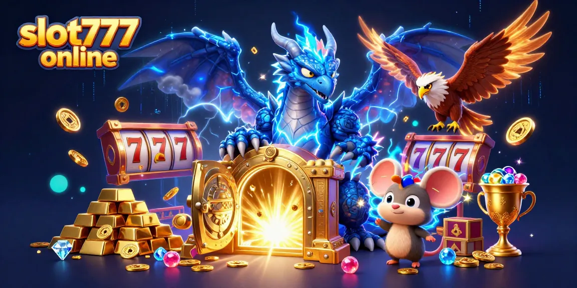Experience exciting spins with slot777 online featuring vibrant characters and dazzling treasures.