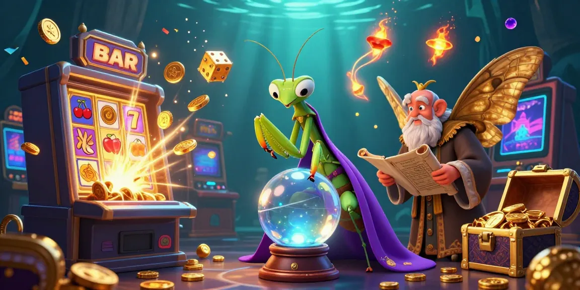 Experience the Latest earning app with a vibrant casino scene featuring animated characters and dynamic gaming elements.