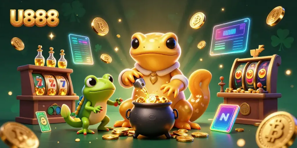 U888 brings thrilling casino action with magical characters and vibrant gaming elements.