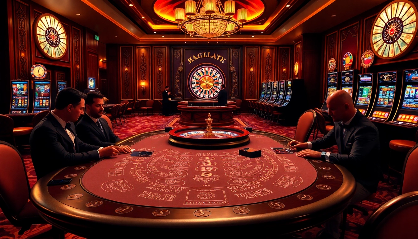 Experience thrilling gameplay with the luxurious atmosphere at https://tg88.sale/ casino tables featuring poker and roulette.