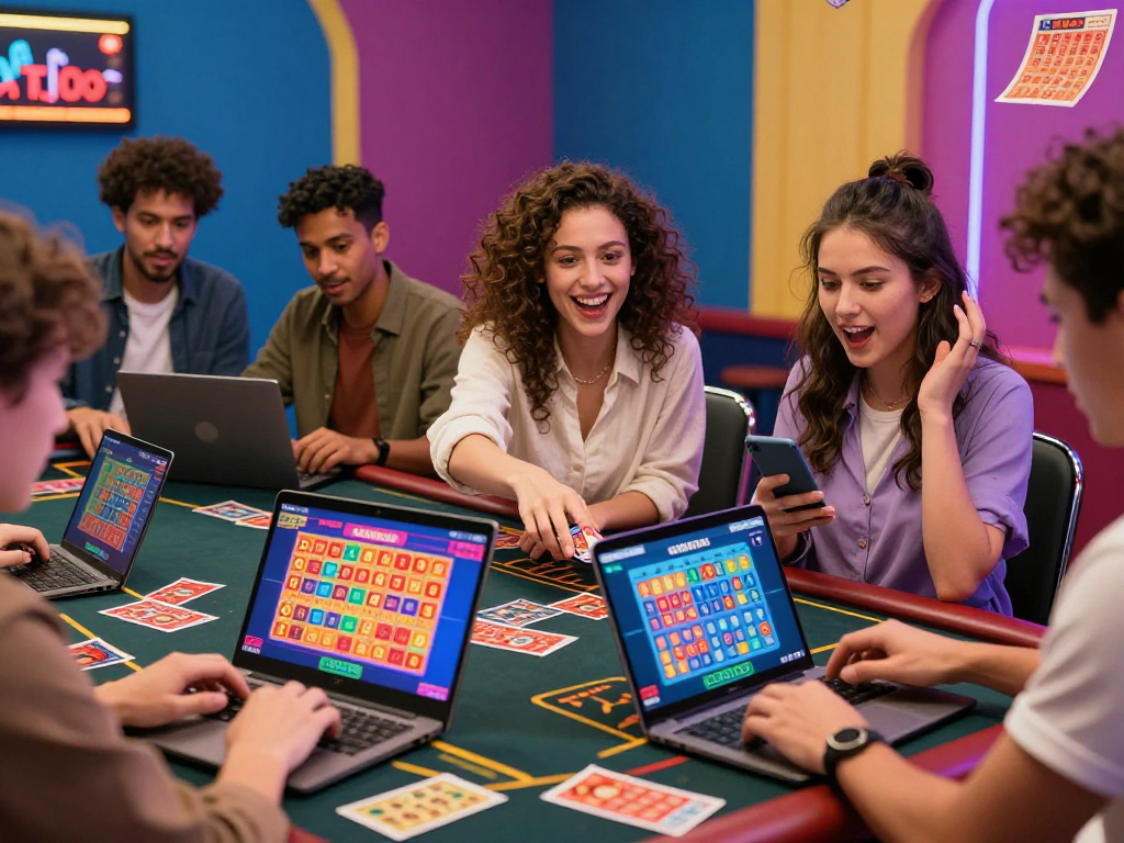 Pengguna rajatogel bermain togel online dengan antusias dan gembira di berbagai perangkat, menciptakan suasana seru dan menarik.