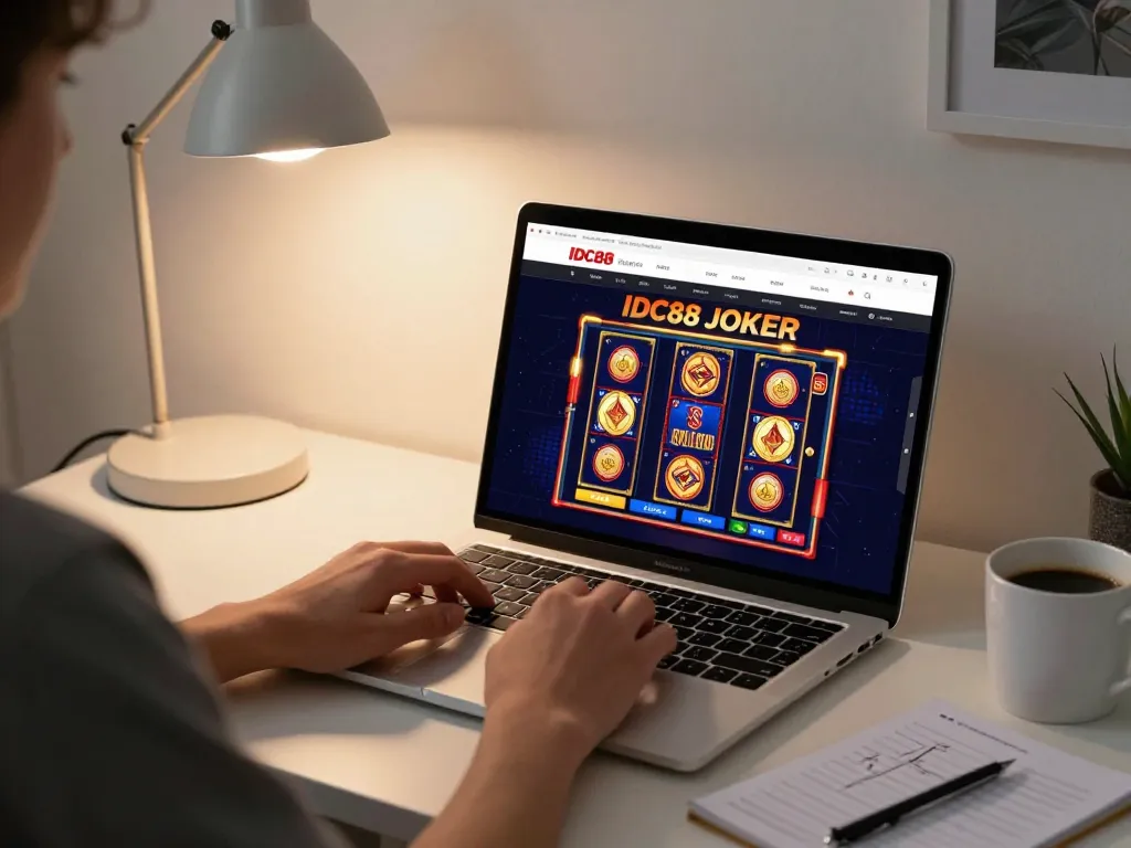 Engaging gameplay on IDC88 JOKER site showcasing online slots and betting strategies