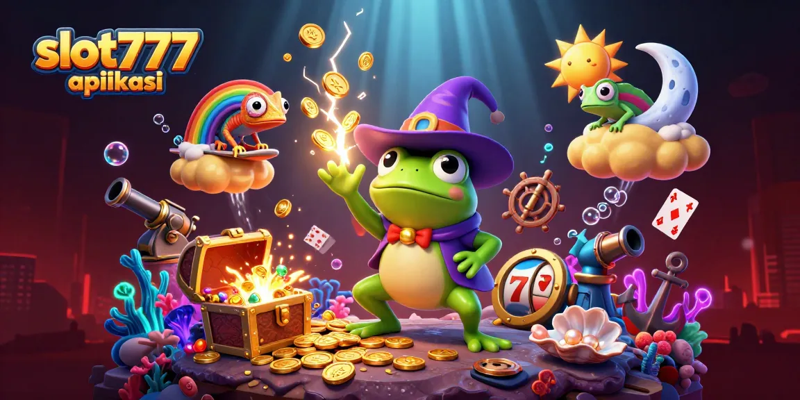 Experience slot777 aplikasi with vibrant, interactive characters and rich detailed casino elements.