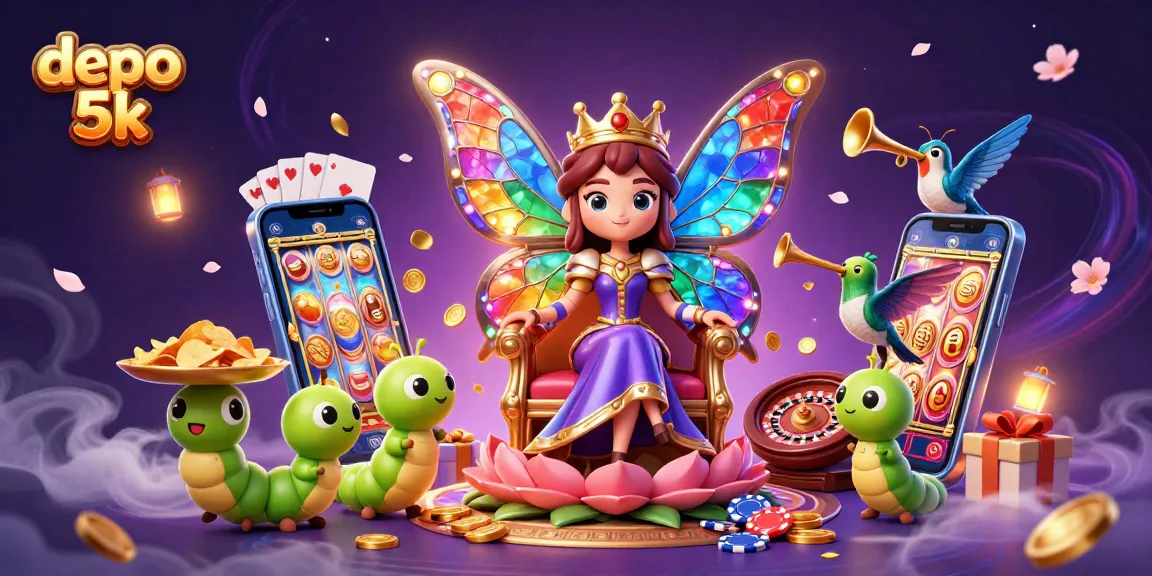 Experience winning with depo 5k's colorful slot games and dynamic gambling elements.
