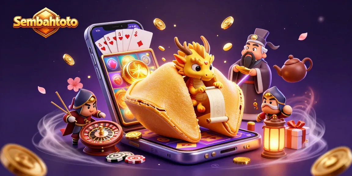 Experience the exciting world of sembahtoto with a vibrant 3D casino scene featuring fantasy characters.