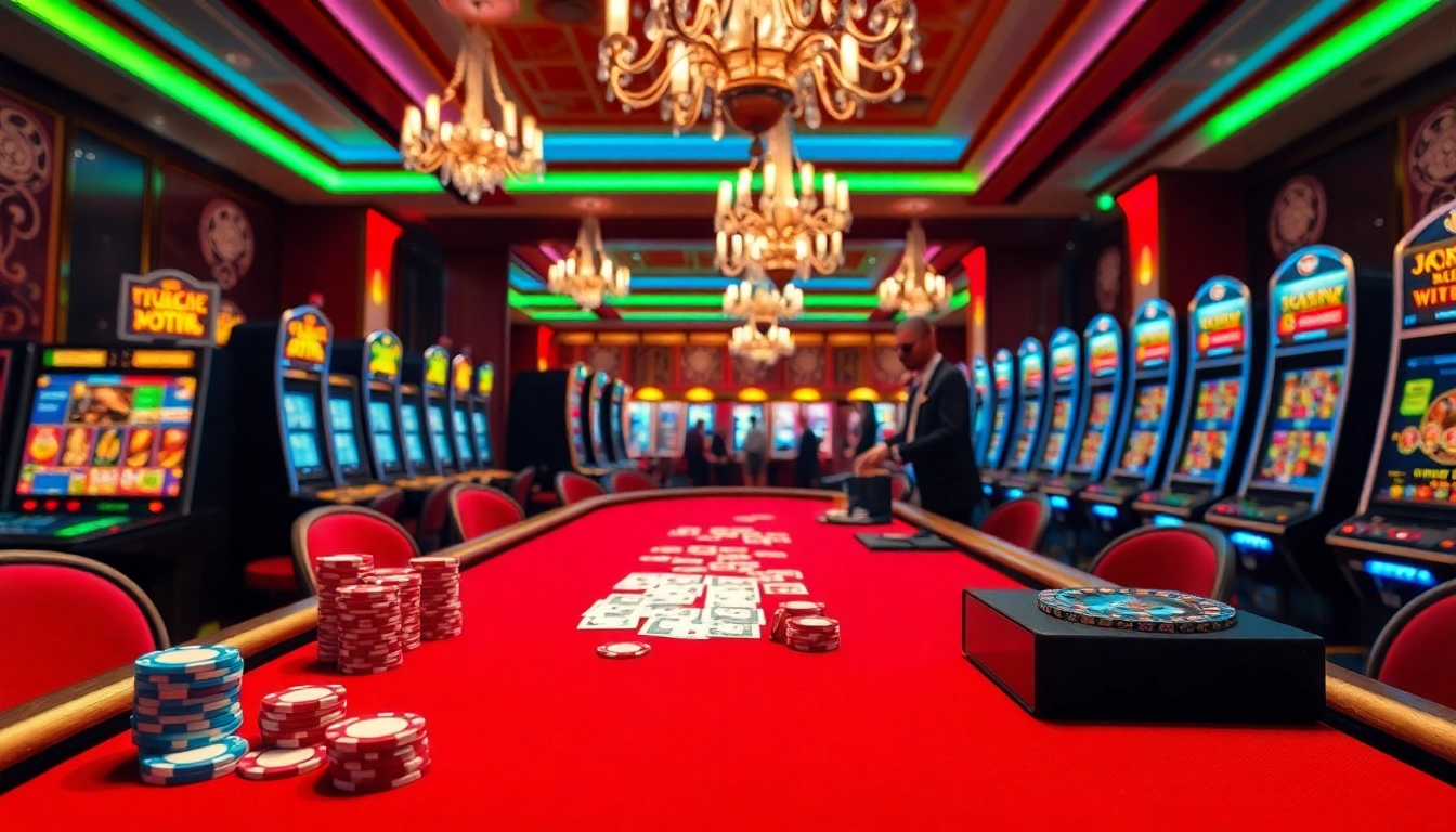 Experience thrilling gaming action at https://na777unduh.com with a vibrant casino atmosphere and engaging poker gameplay.