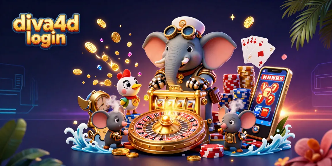 Memenangkan permainan di diva4d login dengan mesin slot yang dioperasikan oleh karakter steampunk unik dan banyak elemen menarik lainnya.