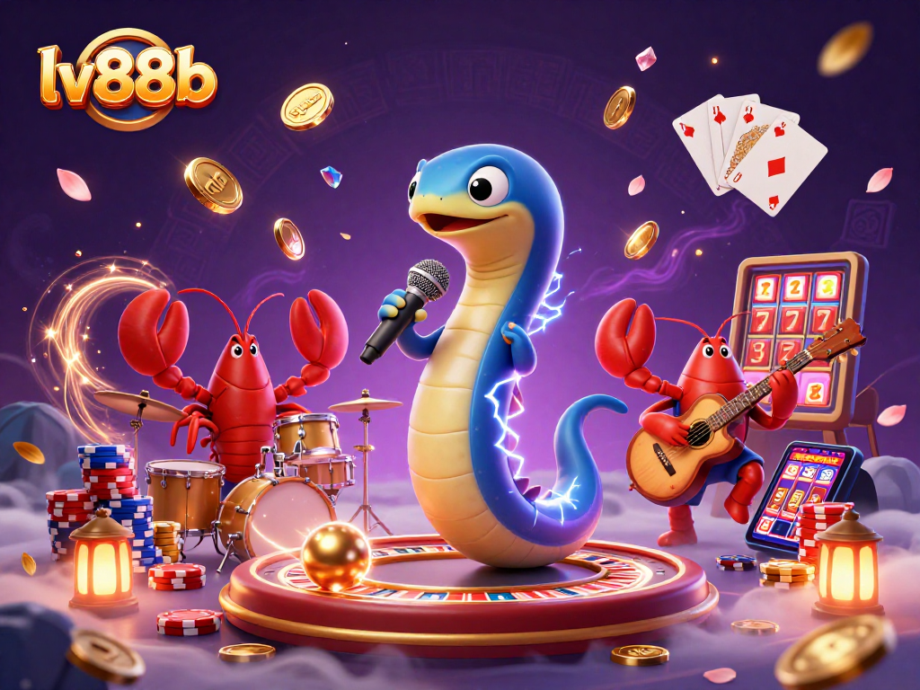 Experience thrilling wins at lv88b with vibrant 3D casino action featuring characters and rich game elements.