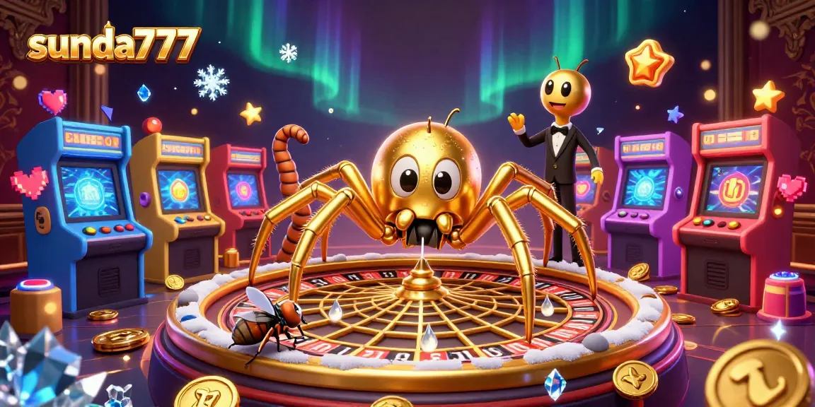 Pemain di sunda777 menempatkan taruhan di roulette yang dikelilingi elemen permainan 3D menarik.