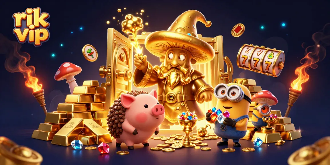 Enjoy thrilling wins with rik vip in a vibrant, magical casino adventure.