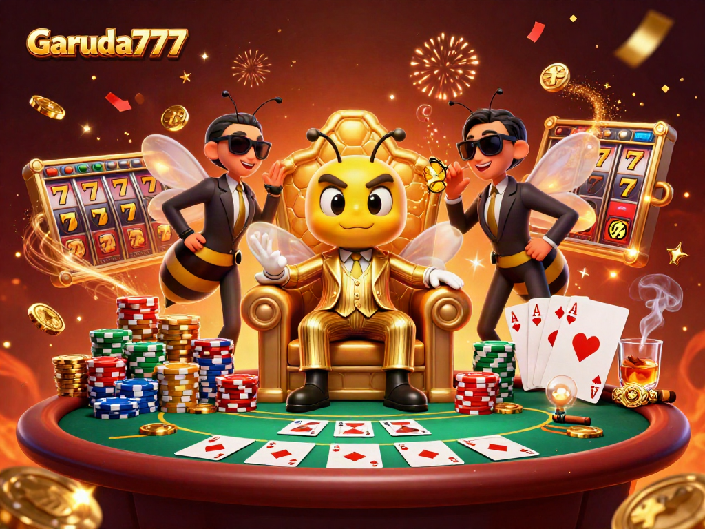 Permainan slot online Garuda777 menampilkan pengalaman bermanfaat dengan grafis menarik dan tema keberuntungan.