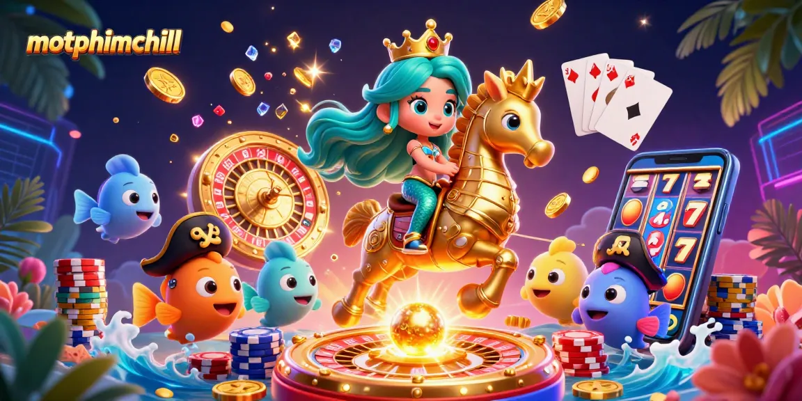 Experience the thrill of winning at motphimchill with vibrant casino characters and dynamic game action.
