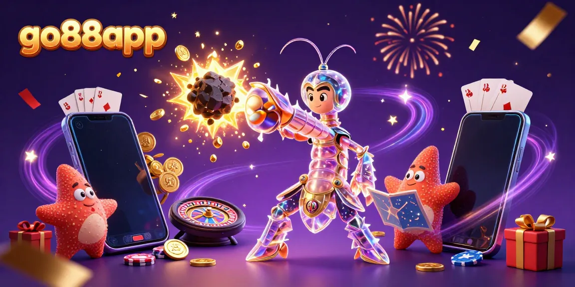 Experience thrilling wins with the go88app featuring vibrant casino elements and stunning 3D visuals.