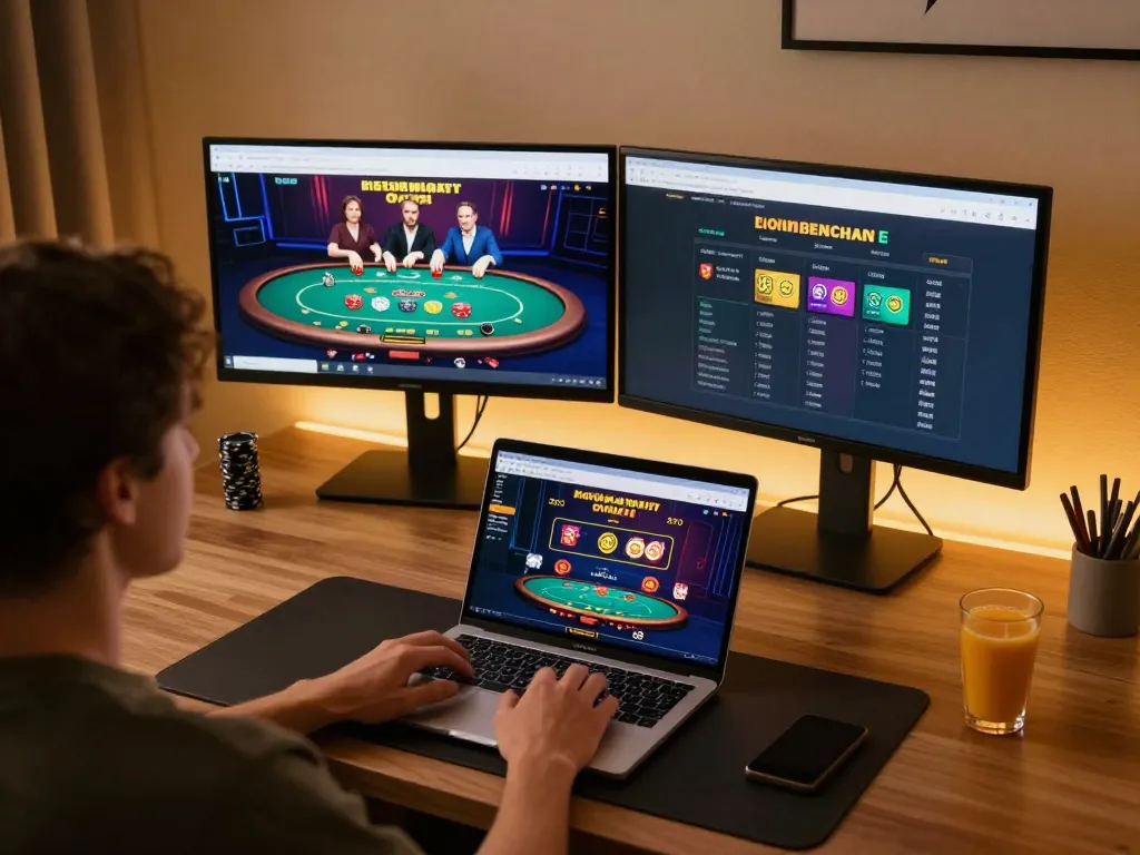 Tham gia trò chơi trực tuyến tại nhà với Link 12bet mở trên laptop để có trải nghiệm cá cược chiến lược