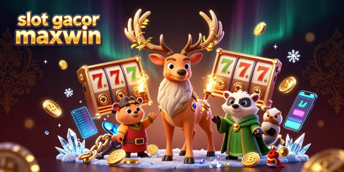 Experience the thrill of slot gacor maxwin with dynamic casino elements and enchanting characters.