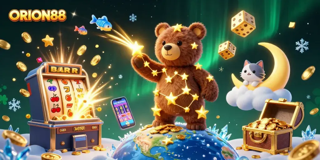 ORION88 offers thrilling slots experience with jackpot and vibrant casino elements.