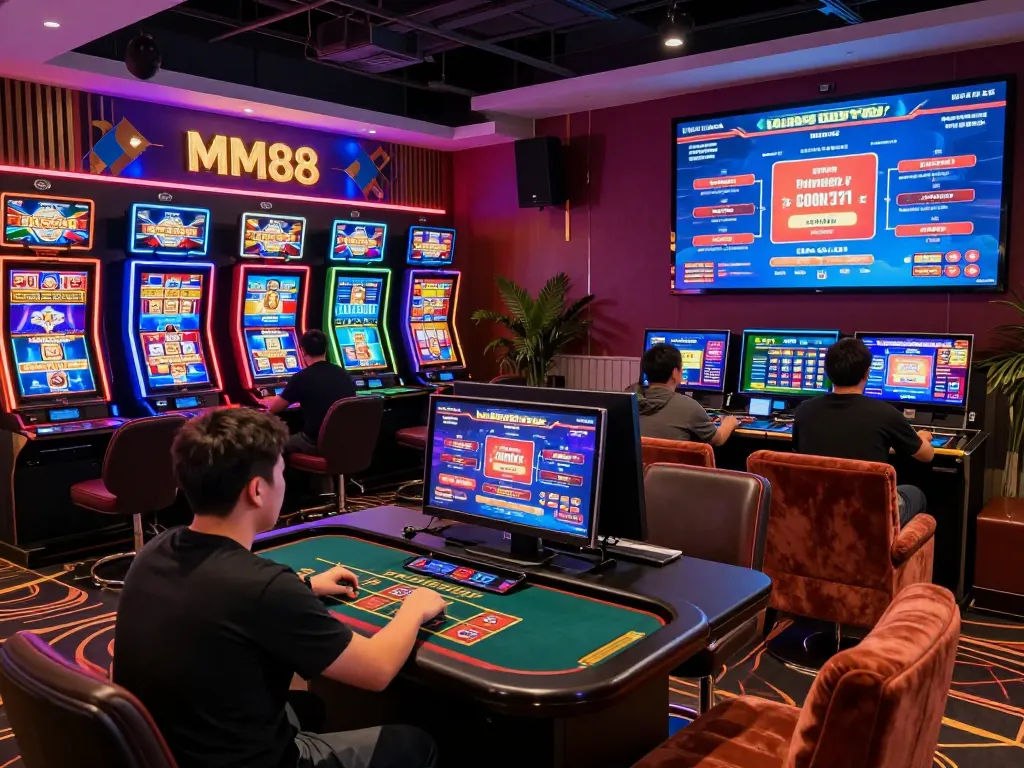 MM88 online casino platform showcasing vibrant gaming interface and immersive player experience.