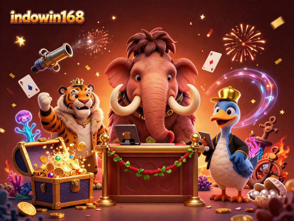 Mainkan slot favorit Anda di indowin168 dengan atmosfer kasino yang mengesankan dan hadiah menarik