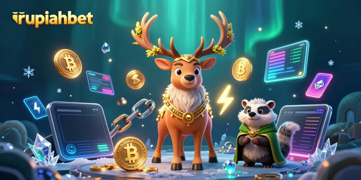 Play thrilling games at rupiahbet featuring vibrant casino scenes and engaging 3D characters.