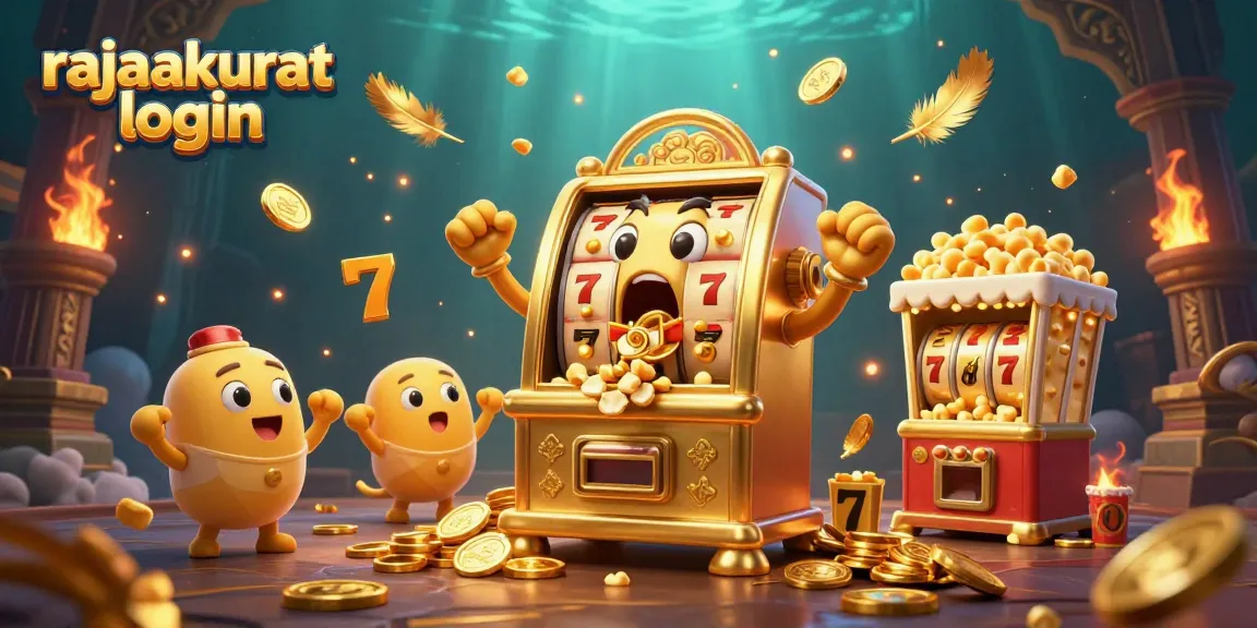 Gamerja Rajaakurat login mengungkap keajaiban slot dengan mesin slot bergerak dan koin berkilau.