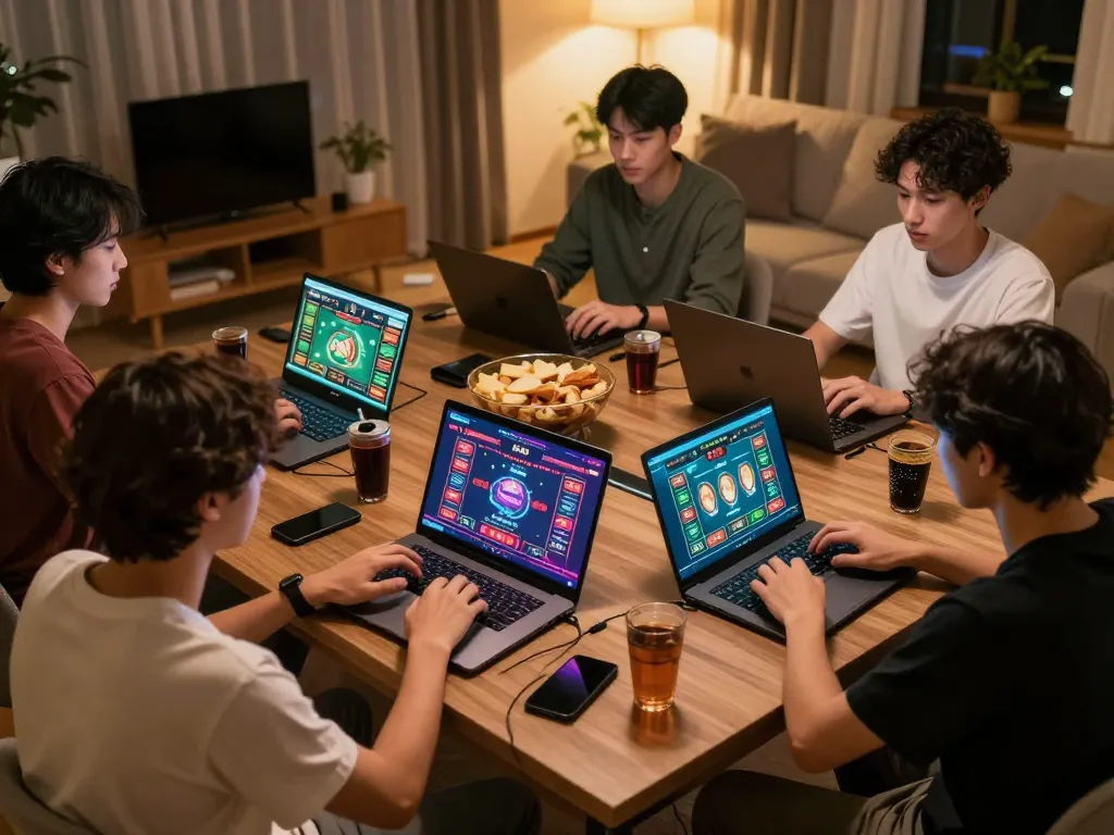 MPO08 link alternatif showcases players strategizing in an engaging online tournament environment, highlighting competitive gaming.