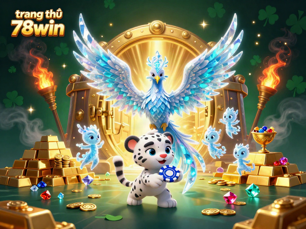 Experience the excitement of trang chủ 78win with an ice phoenix and treasure vaults.