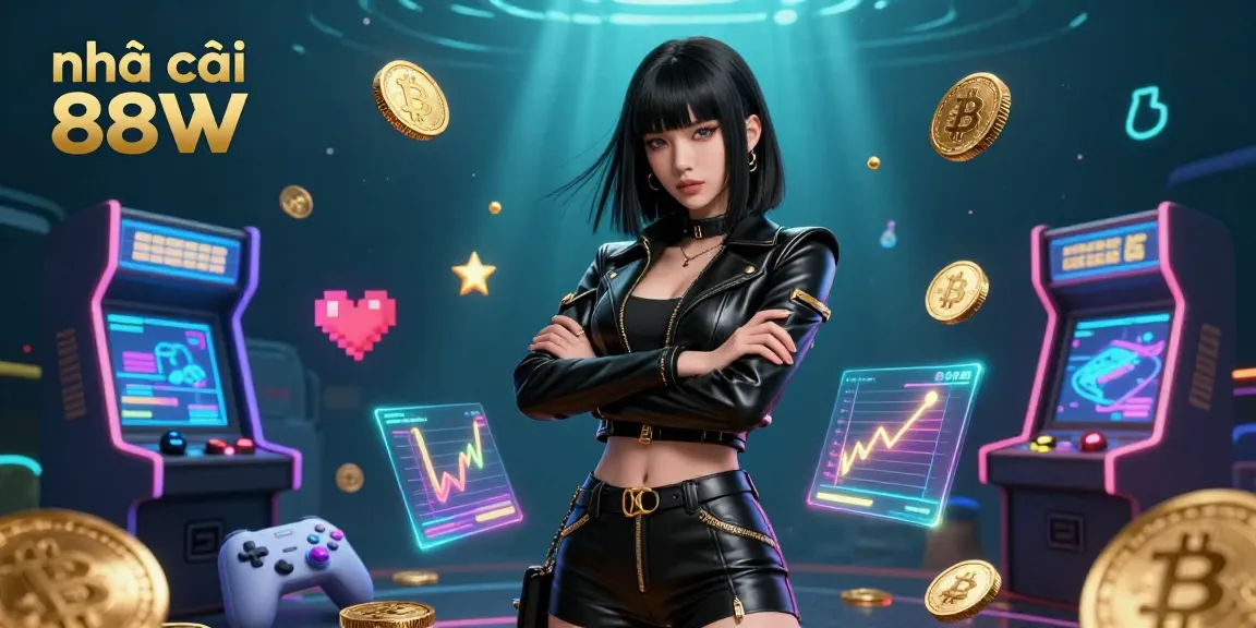 Engage with exciting gameplay at nhà cái 88VV, highlighted by vibrant 3D casino visuals and dynamic elements.