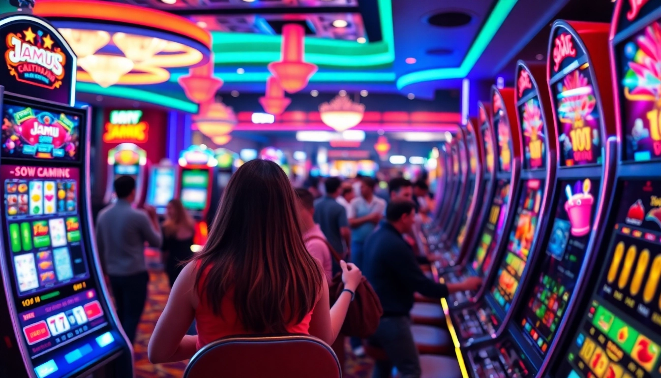 Putar jamu slot yang menarik di mesin kasino. Colorful dan menarik untuk pengunjung.