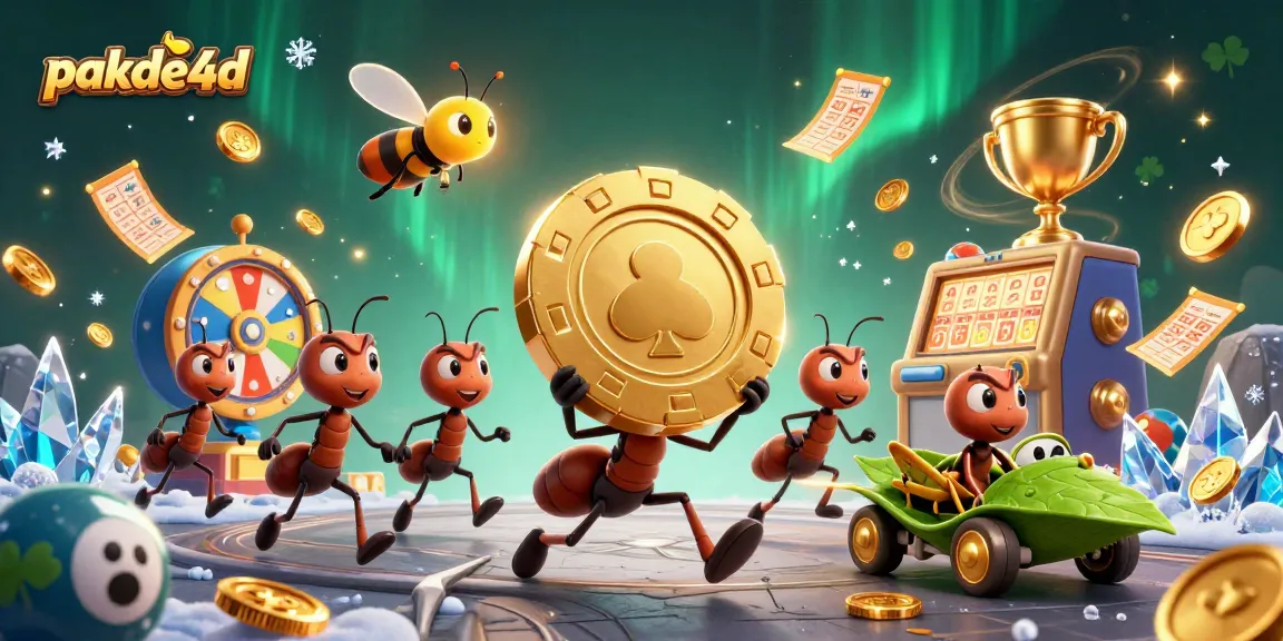 Experience the thrill of lottery gaming at pakde4d with vibrant 3D characters and dynamic elements.