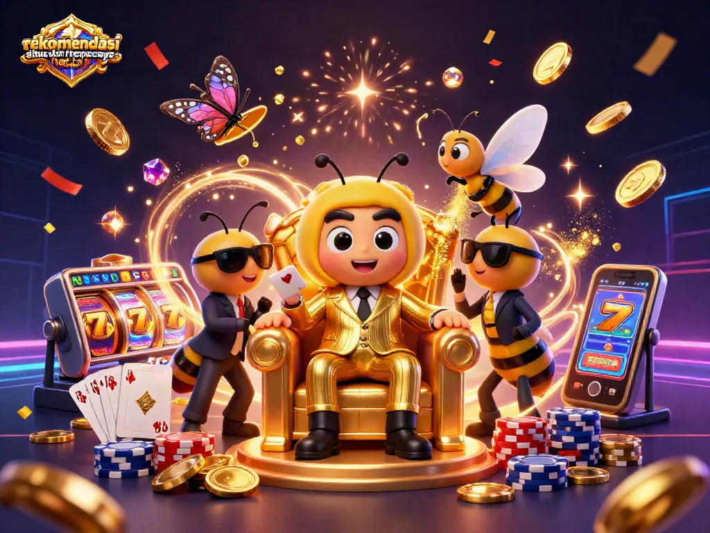 Play exciting slots at rekomendasi situs slot terpercaya hari ini with vibrant characters and dynamic game elements.