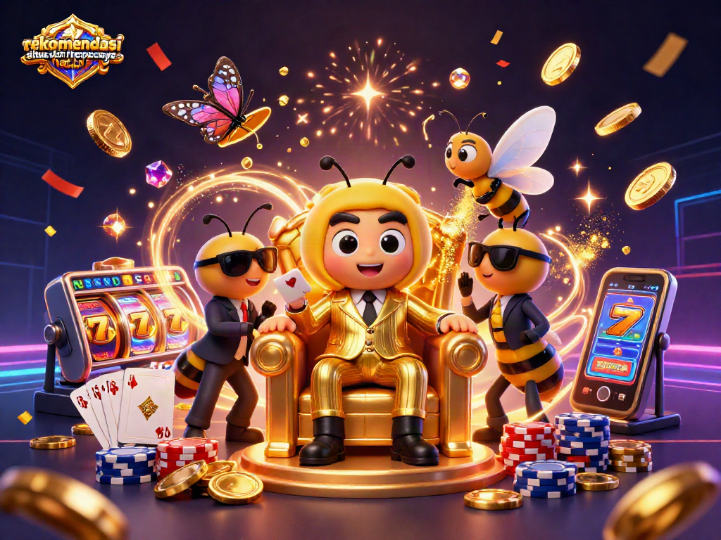 Play exciting slots at rekomendasi situs slot terpercaya hari ini with vibrant characters and dynamic game elements.