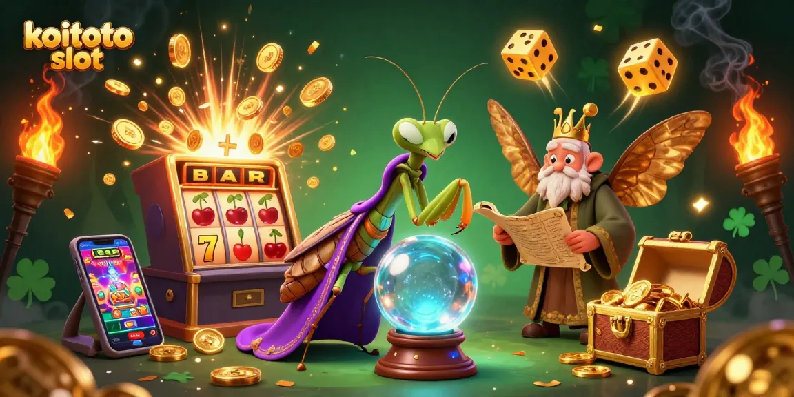 Slot koitoto slot meledak dengan simbol keberuntungan dan petunjuk dari makhluk magis.