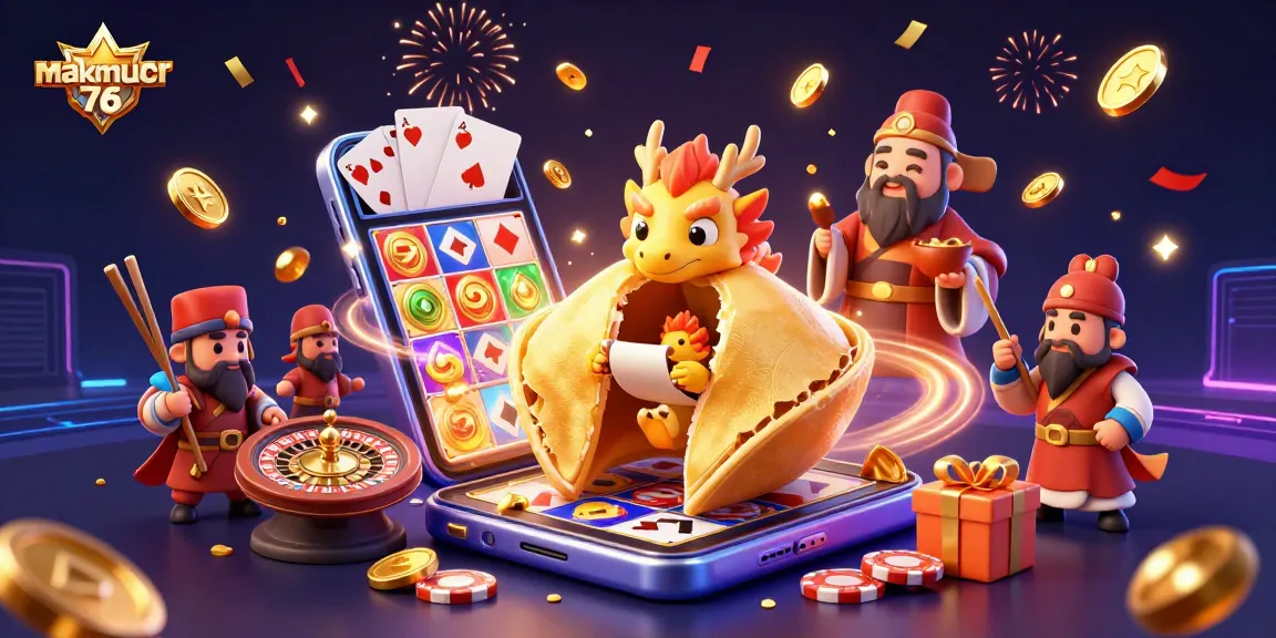 Engage in top-tier fun with makmur76's vibrant casino scene featuring exciting gaming elements.